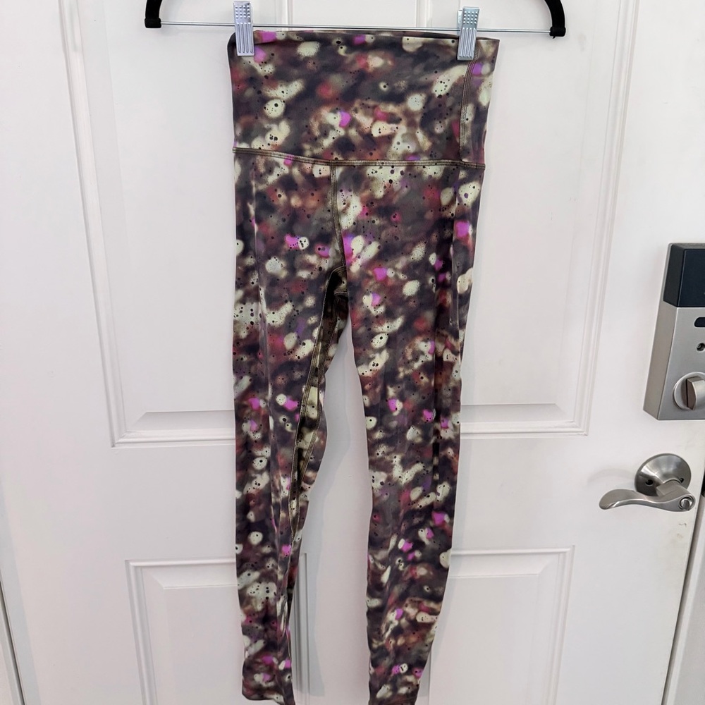 Lululemon Align High-Rise Leggings 2 | Green Multi 25"
